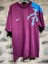 Monelizmen Nike Omuz Basklı Oversize T-Shirt - Mor 1