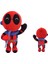Deadpool ve Wolverine Deadpool Köpek Peluş Oyuncak (Yurt Dışından) 1