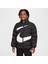 Nıke Wrap Swoosh Debossed Quılt Çocuk Mont 1