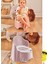 5 Parça Bebek Seti Bebek Banyo Seti Bebek Küveti Seti Lazımlık Oturak Kova Maşrapa 5