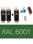 2 Adet Sprey+1 Adet Vernik Zümrüt Yeşil RAL-6001 Sprey Boya Seti 400 Ml+Zımpara+Kağıtbant+Eldiven 1