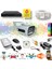 1 Kameralı Set - İnsan Yüz Araç Tanımalı Hareket Algılayan Gece Renkli Gösteren 5 Mp Sony Lensli 4 Warm Ledli 1080P Fullhd Güvenlik Kamerası Seti 784W 1