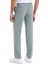 Yeşil Regular Fit Desenli Yandan Cepli Kumaş Pantolon 5