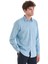 Mavi Slim Fit Desenli 100% Pamuklu Düğmeli Yaka Uzun Kollu Casual Gömlek 4