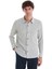 Yeşil Klasik Fit Çizgili Uzun Kollu Overshirt Gömlek Ceket 1