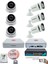 Ip Güvenlik Kamera Seti - 3 İç Mekan Ip Kamera 3 Dış Mekan Ip Kamera 1 Tb H.d.d 9 Kanal Nvr Gece Görüş Uzaktan İzleme Hareket Tabiki İnsan Tespi 1
