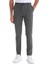 Haki Slim Fit Çizgili Yandan Cepli Jogger Pantolon 4