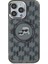 iPhone 16 Pro Kılıf Lisanslı Magsafe Özellik Iml Baskı Metal Monogram Kc Heads Siyah 1