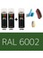 2 Adet Sprey+1 Adet Vernik Yaprak Yeşil RAL-6002 Sprey Boya Seti 400 Ml+Zımpara+Kağıtbant+Eldiven 1