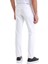 Beyaz Regular Fit Düz 5 Cep Pamuklu Kot Pantolon 5