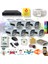 7 Kameralı Set - Insan Yüz Araç Tanımalı Hareket Algılayan Gece Renkli Gösteren 5 Mp Sony Lensli 4 Warm Ledli 1080P Fullhd Güvenlik Kamerası Seti 784W 1