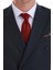 Bordo Çizgili Kravat Şık Tasarım 100% Micro Polyester Erkek Kullanımı İçin 1