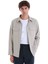 Bej Slim Fit Bebe Yaka Baharlık Mont 1