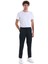 Lacivert Slim Fit Düz Yandan Cepli Kumaş Pantolon 2