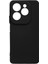 - İnfinix Hot 40 Pro - Kılıf Mat Soft Esnek Biye Silikon - Siyah - T31713 1