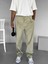 Erkek Baggy Fit Kadife Pantolon Mint 2