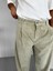 Erkek Baggy Fit Kadife Pantolon Mint 3