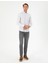 Erkek Turuncu Slim Fit Uzun Kollu Gömlek 50298170-VR051 4