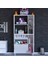 90X183.5X31.5CM Sepetli Çok Amaçlı Dolap Kirli Çamaşır Dolabı Banyo Dolabı 3
