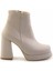 Bej Kadın Bot & Bootie K02823053009 1