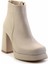 Bej Kadın Bot & Bootie K02823053009 2