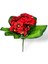 Yapay Çiçek Kadife Menekşe Gerçekçi Doku Kırmızı 4