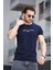 Army Nakışlı Slim Fit Dar Kesim Likralı Erkek Tshirt 3