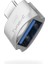 Linktech O193 Type-C - USB Dönüştürücü Otg Zinc Metal Adaptör 4