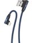 Linktech K593 Safe Iph Lightning 90 Derece Data/şarj Kablosu 3A 1.5mt 4