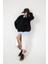 3 Iplik Şardonlu Oversize Düşük Omuz Pamuklu Kadın Sweatshirt 1