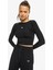 Rise & Vibe Rib Ls Kadın Tişört ERJKT04175 2