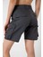 Kargo Cepli Fermuarlı Esnek Dokuma Kumaş Pamuklu Kadın Bermuda Şort 5