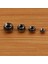 25 Adet Tungsten Oluklu Sinek Bağlama Boncuk Topu Boncuk 4mm Siyah (Yurt Dışından) 5