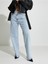 Ronada Wuwei Bel Püskül Detaylı Wide Leg Jean 1