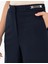 Kadın Lacivert Kumaş Pantolon 50290369-VR033 5