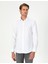 Erkek Beyaz Slim Fit Uzun Kollu Gömlek 50294732-VR013 1