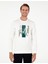 Pierre Cardin Erkek Ekru Regular Fit Sweatshirt 50290612-Vr019 3