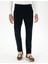 Erkek Lacivert Carrot Fit Kadife Kanvas Pantolon 50295927-VR033 2