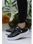 Gınger Siyah Beyaz Rahat Sneaker Kadın Ayakkabı 3