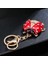 Kristal Taşlı Uğur Böceği Anahtarlık Kırmızı No.2 2