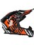 Steel Carbon 22-06 Kask Siyah Turuncu 3