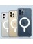 iPhone 14 Pro Sararmaz Şeffaf Magsafe Kılıf 1