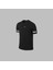 Yeni Seri Battal Beden Erkek Siyah Dri-Fit Kumaş Yuvarlak Yaka Cepli Şık Konforlu Tişört Şort 4XL-10XL 2