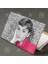Pembe Rujlu Audrey Hepburn Nostaljik Film Yıldızı Ikon Yatay Kanvas Tablo 2