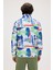 Full Zip Drew Polar Erkek Beyaz Dik Yaka Ceket 3