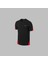 Erkek Siyah Dri-Fit Kumaş Baskısız Bisiklet Yaka Kısa Kol Konforlu Alt Üst Takım Şort Tişört Seti S-3xl 2