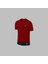 Yeni Seri Battal Beden Erkek Bordo Dri-Fit Kumaş Cepli Baskısız Bisiklet Yaka Tişört Şort Sporcu Alt Üst Takım 4XL-10XL 2