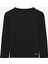 B Graphic Tee Long Sleeve T-Shirt Büyük Erkek Çocuk Siyah Tshirt SK242065-001 2