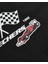 B Graphic Tee Long Sleeve T-Shirt Büyük Erkek Çocuk Siyah Tshirt SK242065-001 5
