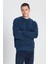 Wrangler Regular Fit Normal Kesim Bisiklet Yaka Lacivert Sweatshirt 1